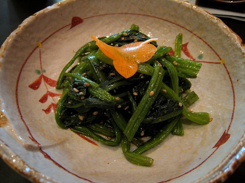 Recipe: Goma-ae (japanese Spinach Salad With Sesame Dressing)